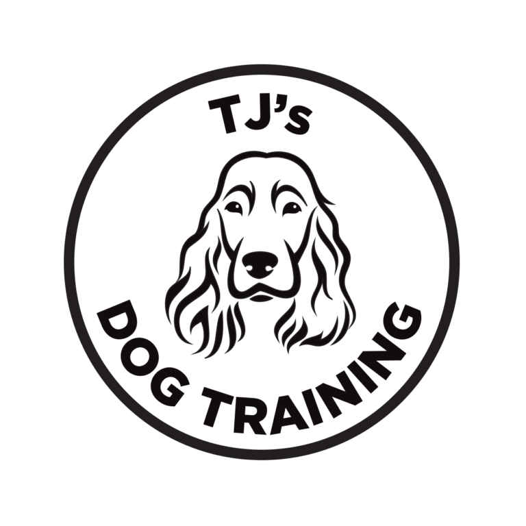 TJ DOG TRAINING LOGO Blackinkchosen 768x768